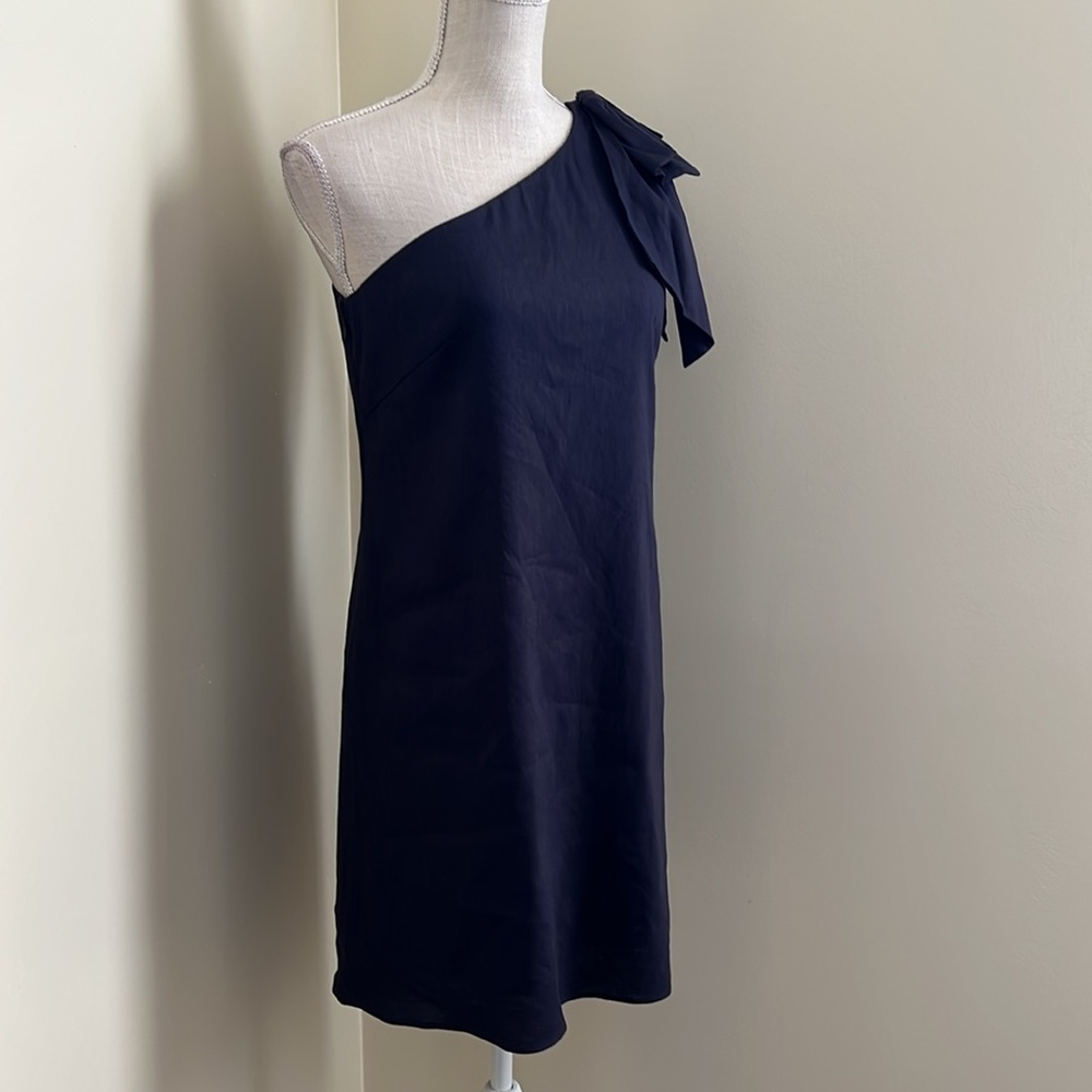 ๐ ANTONIO MELANI Asymmetrical Tie Front Cocktail - Picture 3 of 13